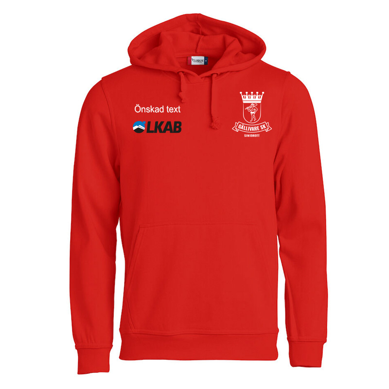 Hoodie Basic Rot Junior - 2