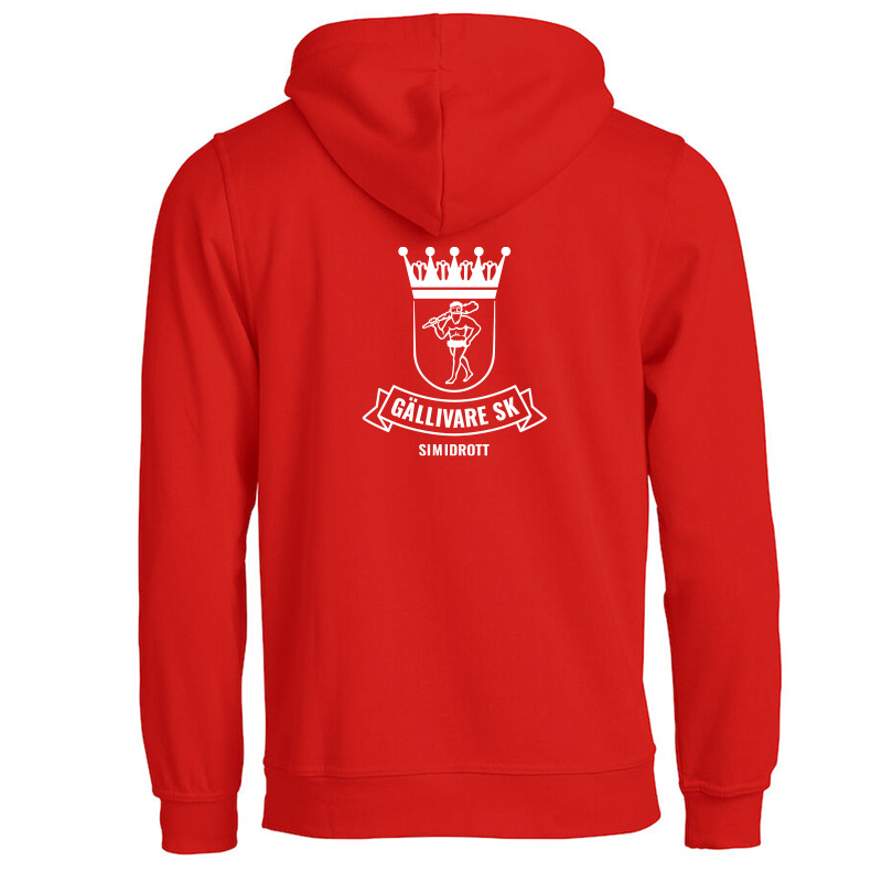 Hoodie Basic Rot Junior - 3