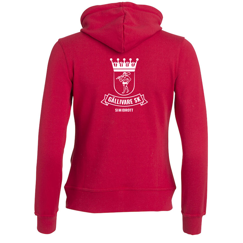 Hoodie Dam med blixtlås Gällivare SK - 3