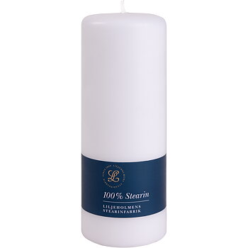 Blockljus 68x180 mm Vit