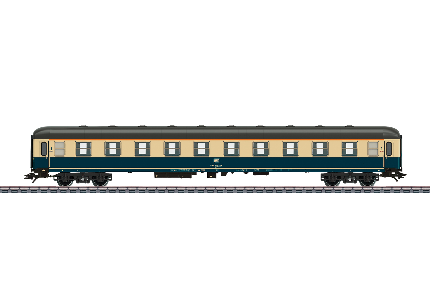 Personvagn IC Am 203 1.Kl. DB