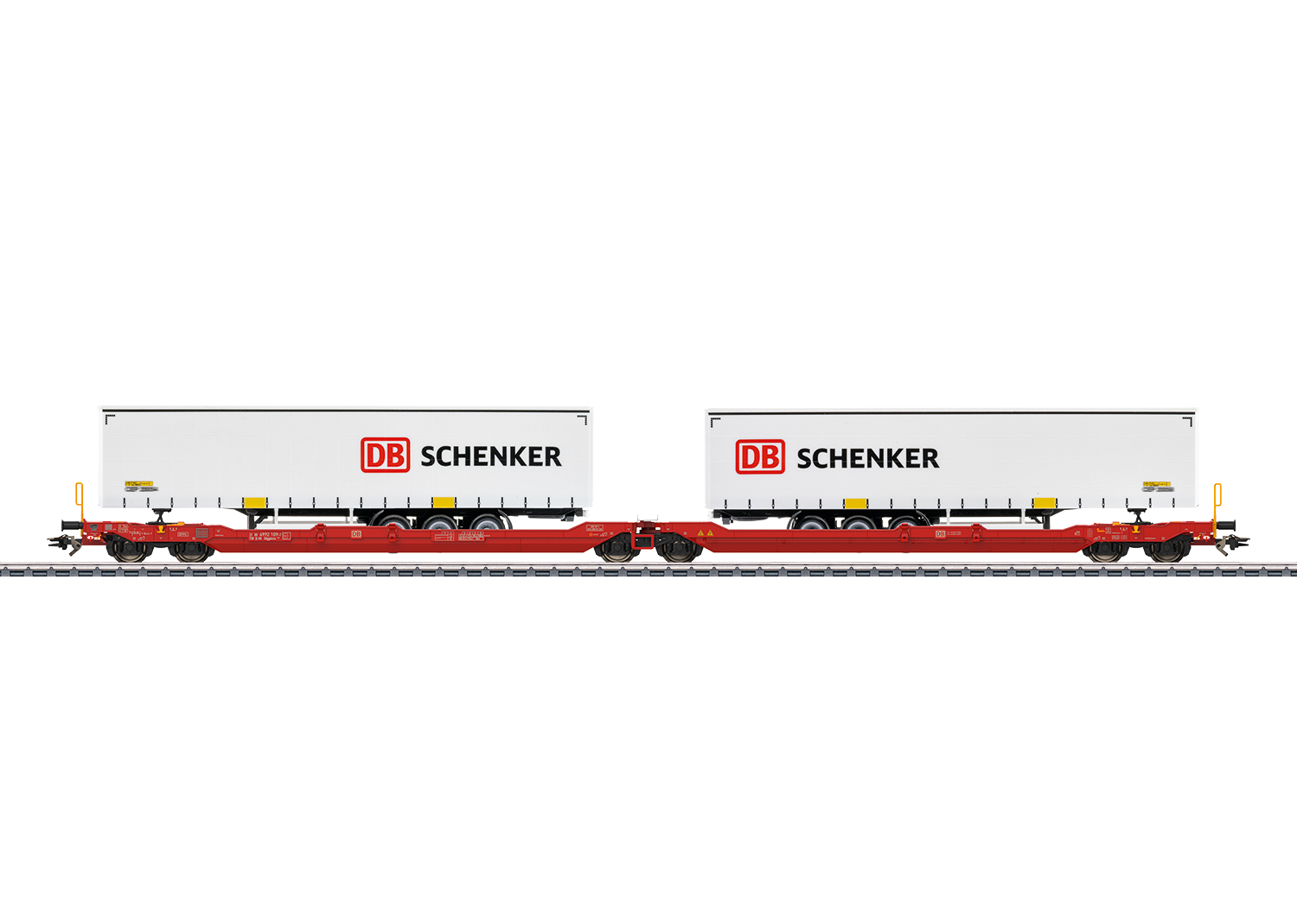 Type Sdggmrss Double Deep Well Flat Car