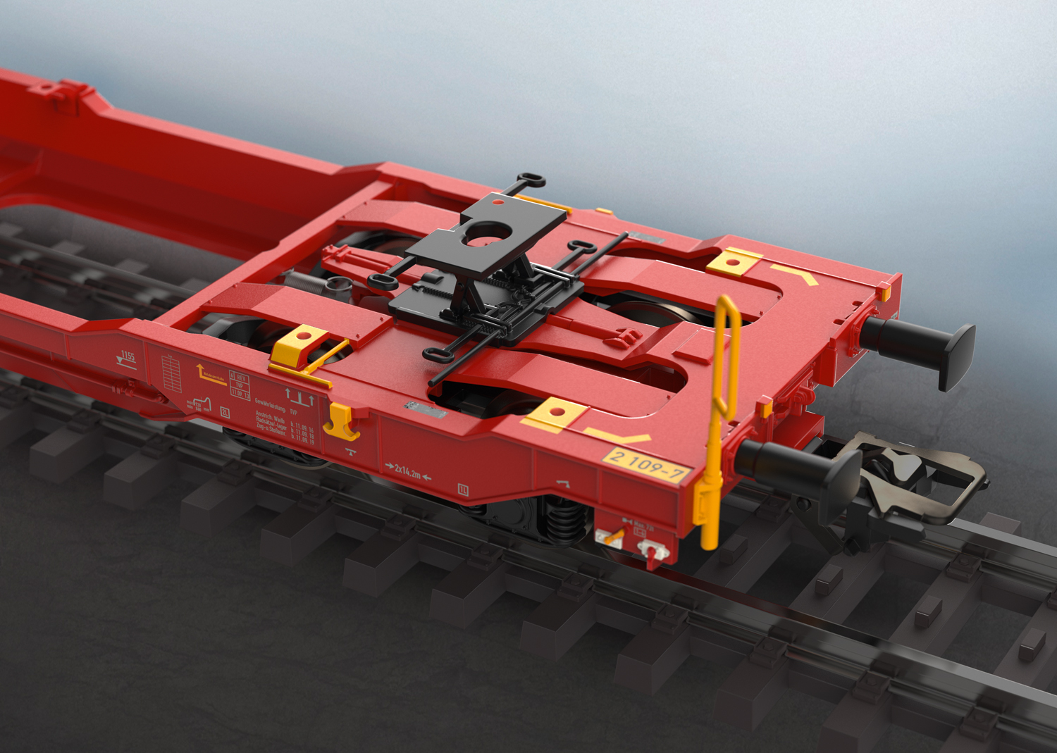 Type Sdggmrss Double Deep Well Flat Car - 5