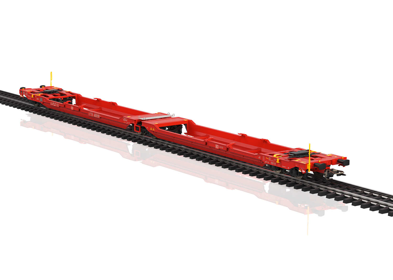 Type Sdggmrss Double Deep Well Flat Car - 2