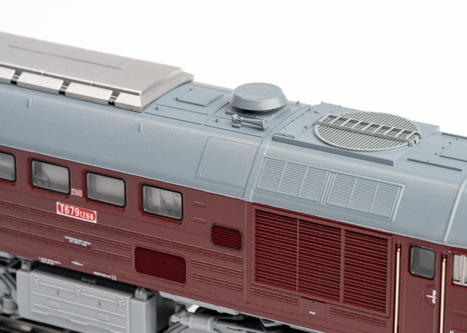 Diesel Locomotive, Road Number T 679.1266 - 3