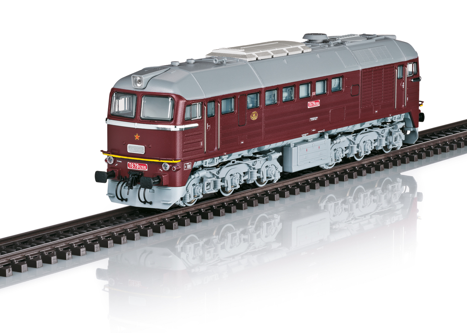 Diesel Locomotive, Road Number T 679.1266 - 2