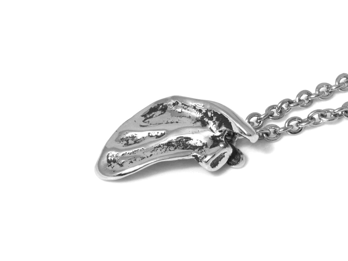 Litet Skulderblad Halsband, Anatomi Smycke i Tenn - 4