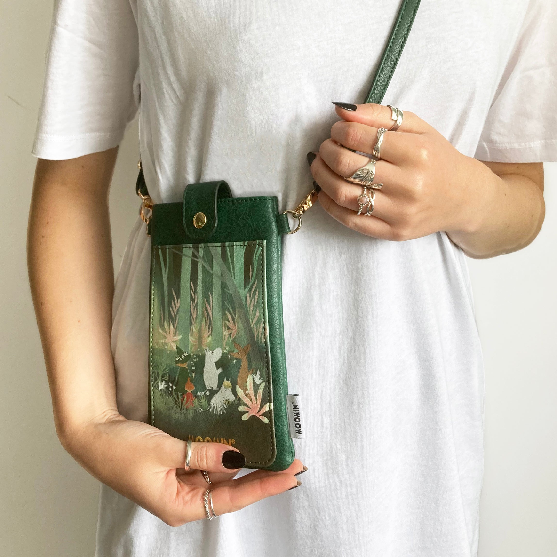 Moomin Phone Wallet - Forest