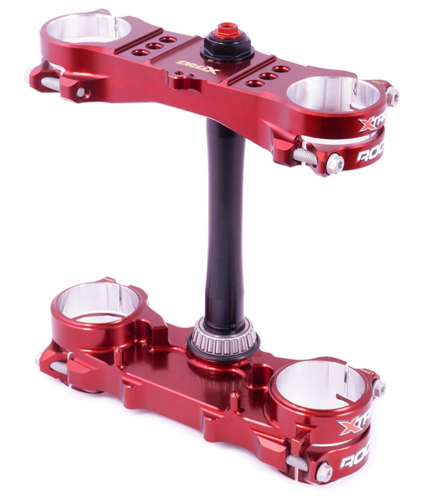 Xtrig Triple Clamp ROCS Pro 2 20/22 mm YZ250F 12-23 YZ450F 18-23, Brown