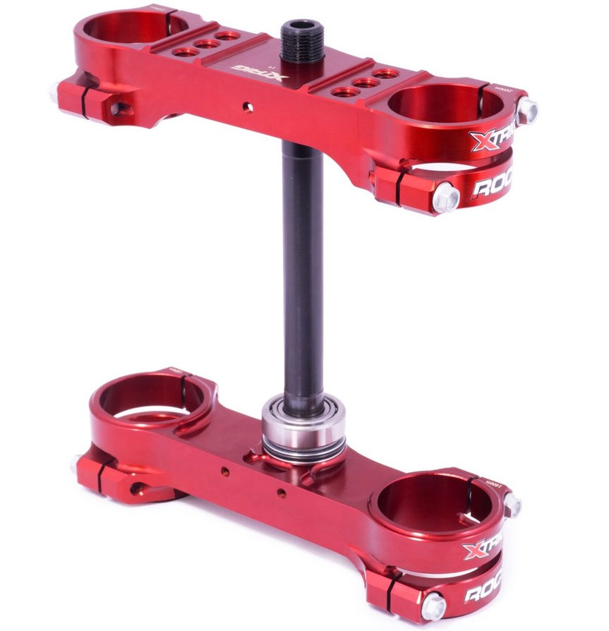 Xtrig Triple Clamp ROCS Tech 14 mm KTM 85 03-23 HUSQVARNA 85 14-23 GASGAS 85 Brown