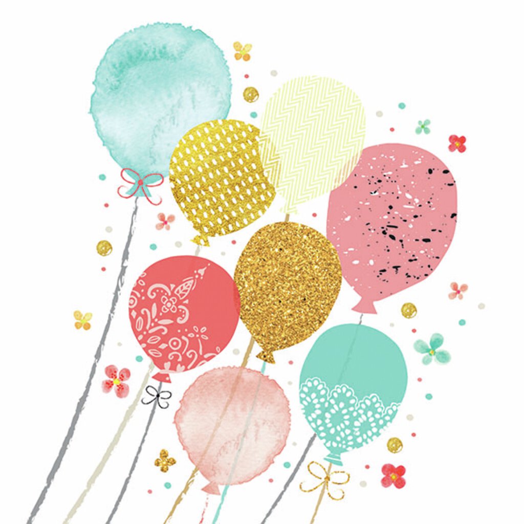 Servett - Balloon party