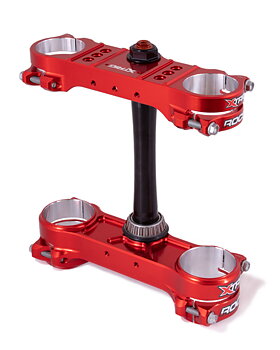 Xtrig Triple Clamp ROCS Pro 20/22 mm GasGas 2021- RÖD