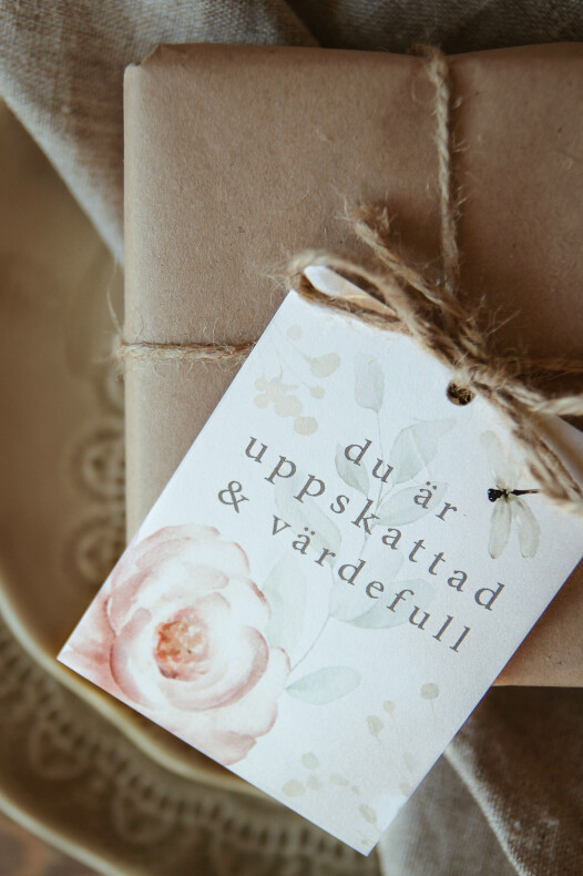 Majas Gåvokort DU ÄR UPPSKATTAD & VÄRDEFULL