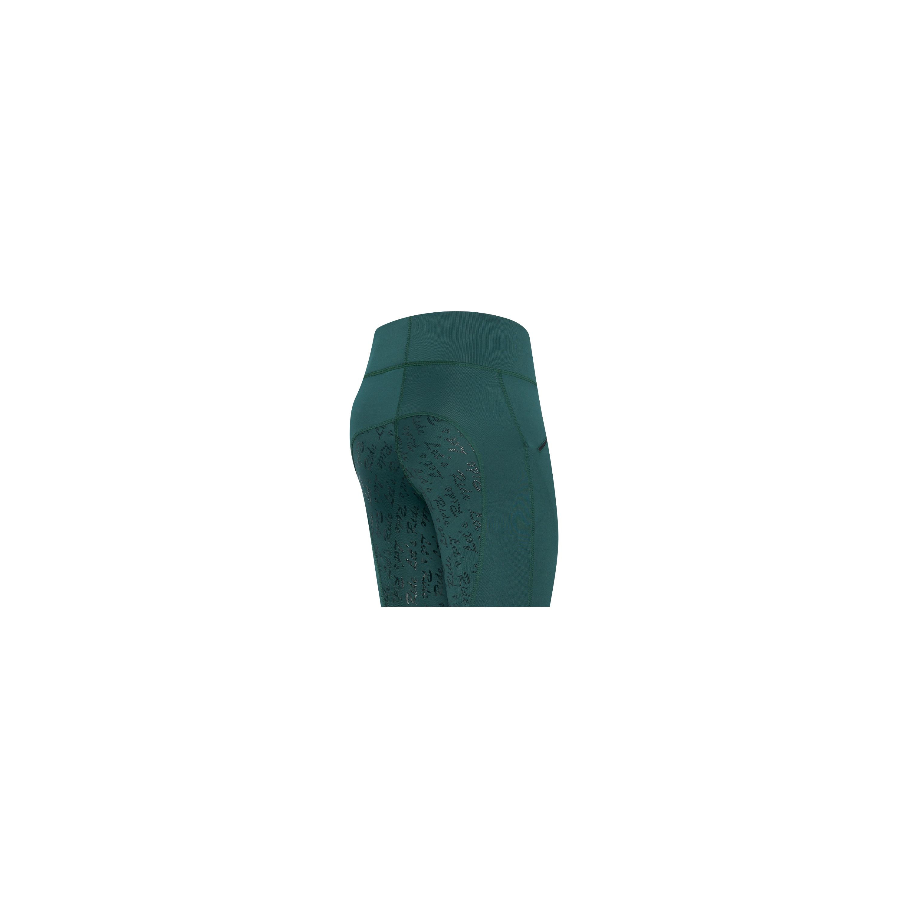 Easy Riders ERDietse KIDS Riding Tights Winter FullGrip - Dark Green 