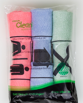 Vikur Clean T2 3-PACK