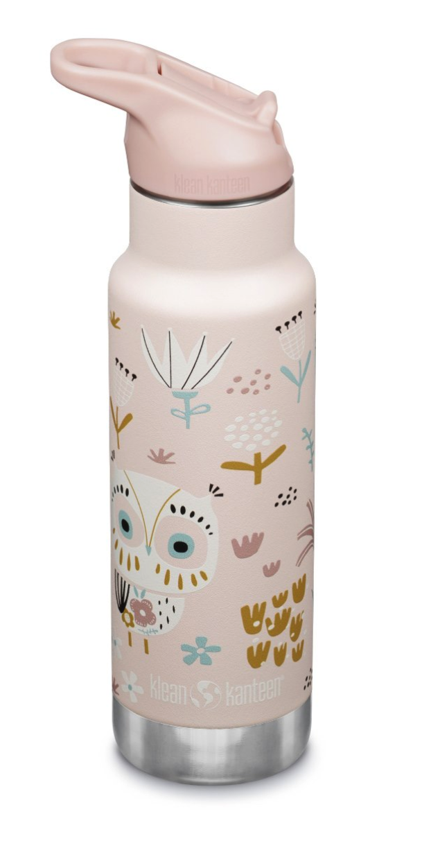 Klean Kanteen Owl isoleret vandflaske Kid
