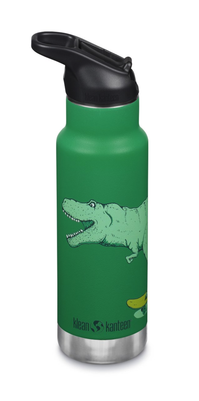 Klean Kanteen Dino Skate isoleret vandflaske Kid