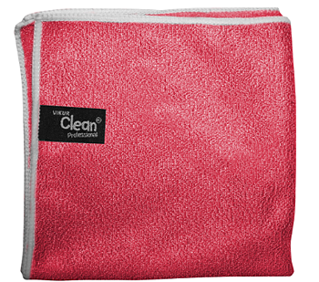 Vikur Clean T2 Mikrofiberduk Röd, 30×30 cm