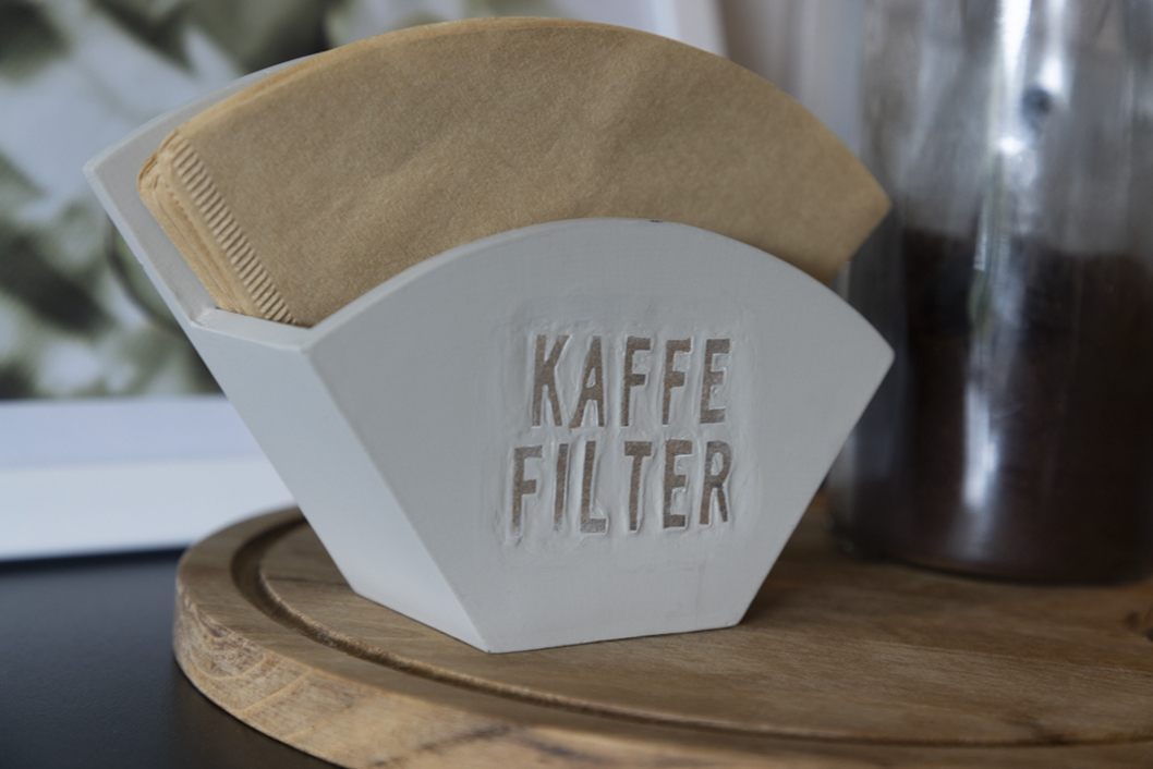 Coffee Filter Holder Wood Beige - 2