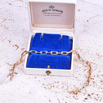 Anker Gold Armband Unisex Vintage