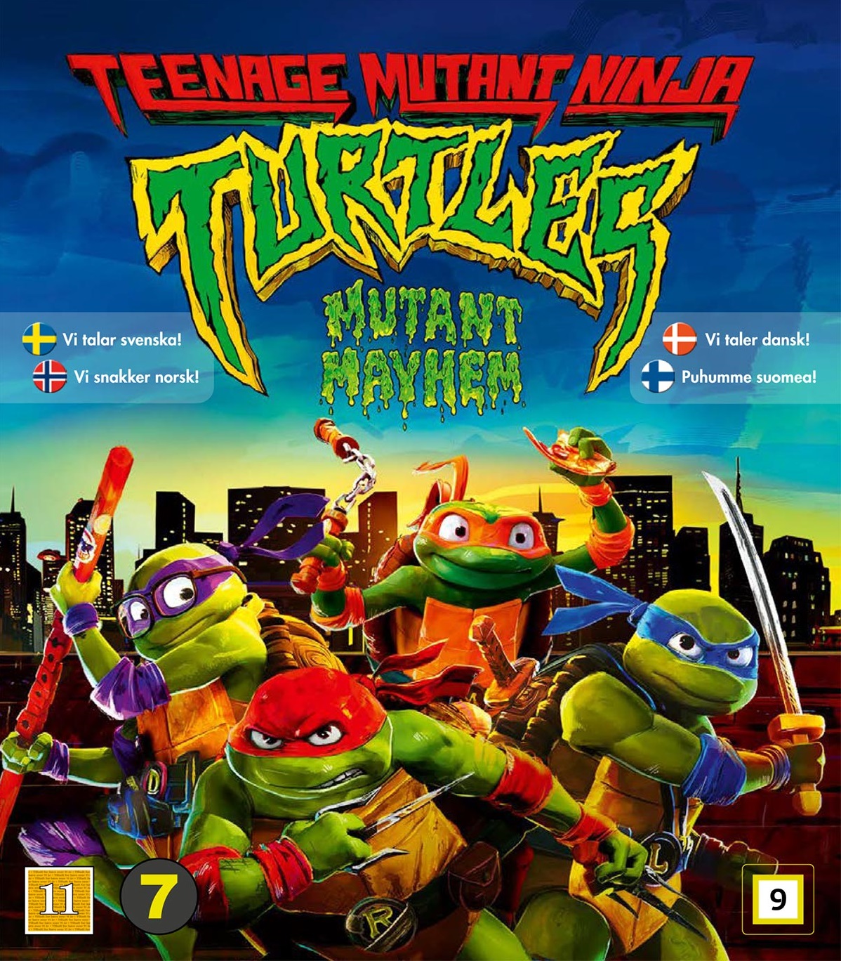 Teenage Mutant Ninja Turtles: Mutant Mayhem (Blu-ray)