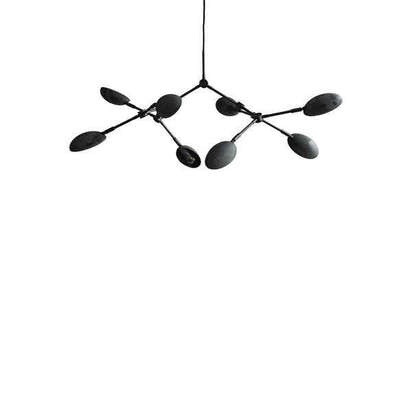 Taklampa Drop Chandelier Oxidierad mini