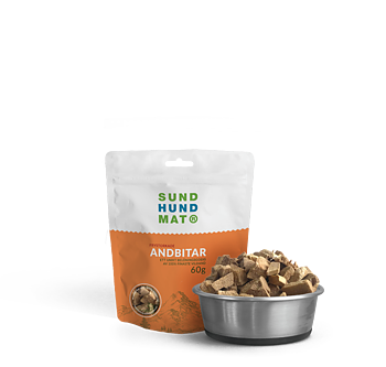 Sund Hundmat Frystorkade Andbitar 60g