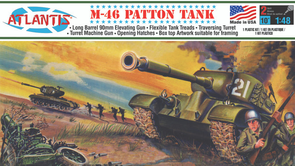 1/48 M-46 Patton Tank