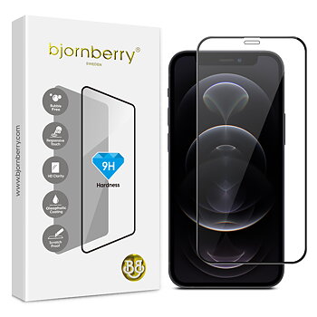 Bjornberry iPhone 12 Pro Max - Härdat Glas Skärmskydd