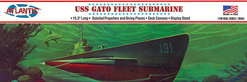 1/240 USS Gato Fleet Submarine