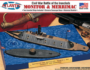 Monitor and Merrimac Civial War Set