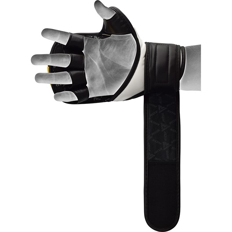MMA Handskar - RDX T6 Gul SMMAF Approved - 3