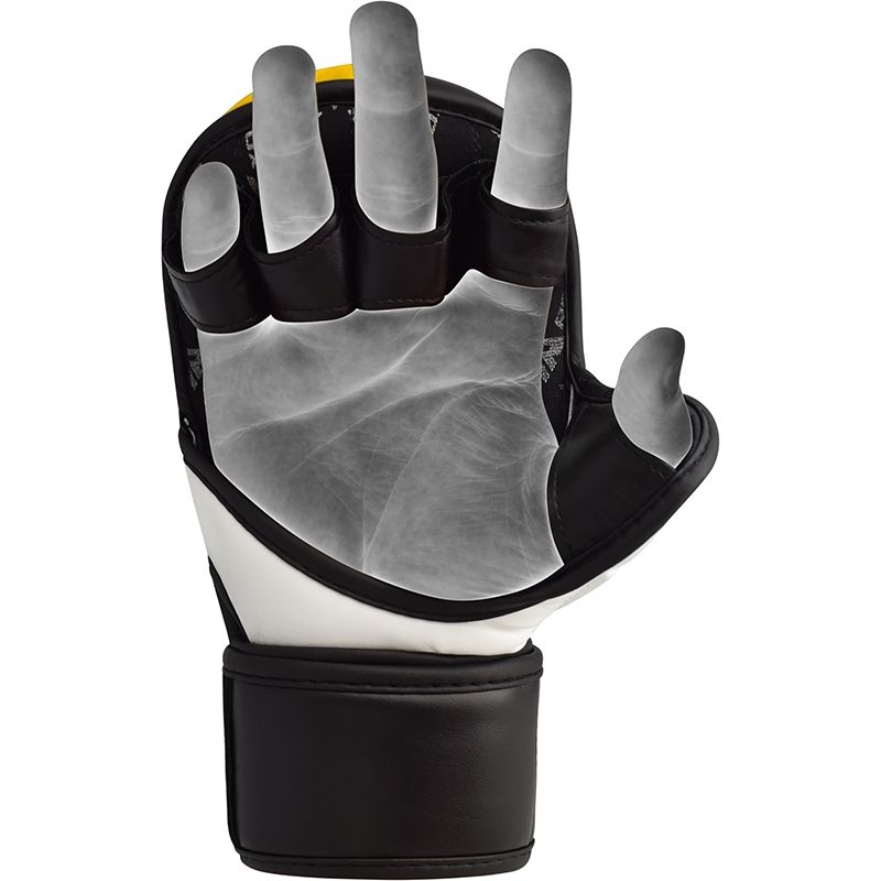 MMA Handskar - RDX T6 Gul SMMAF Approved - 2