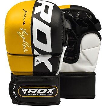 MMA Handskar - RDX T6 Gul SMMAF Approved