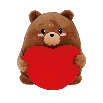 Super soft! Mini - Teddy med hjärta