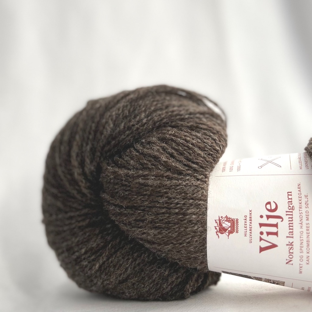 VILJE MELERT MØRK BRUN 452 - 2
