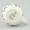 ジャッキー・リンド  Japonicaシリーズ  クリーマー  茶色の花模様  11cm  1977年 (2)