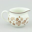 Jackie Lynd (Japonica 1977) Creamer with Brown Flowers 11 cm (2)