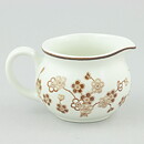 Jackie Lynd (Japonica 1977) Creamer with Brown Flowers 11 cm (2)
