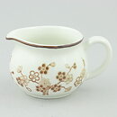 ジャッキー・リンド  Japonicaシリーズ  クリーマー  茶色の花模様  11cm  1977年 (2)