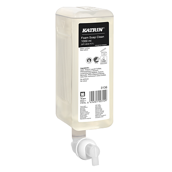 Katrin Skumtvål 1000 ml, Pure Neutral