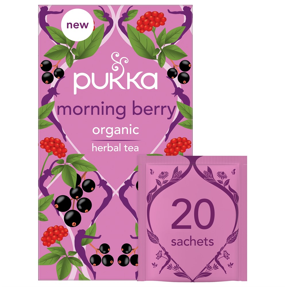 Te Morning Berry 20 påsar - Pukka