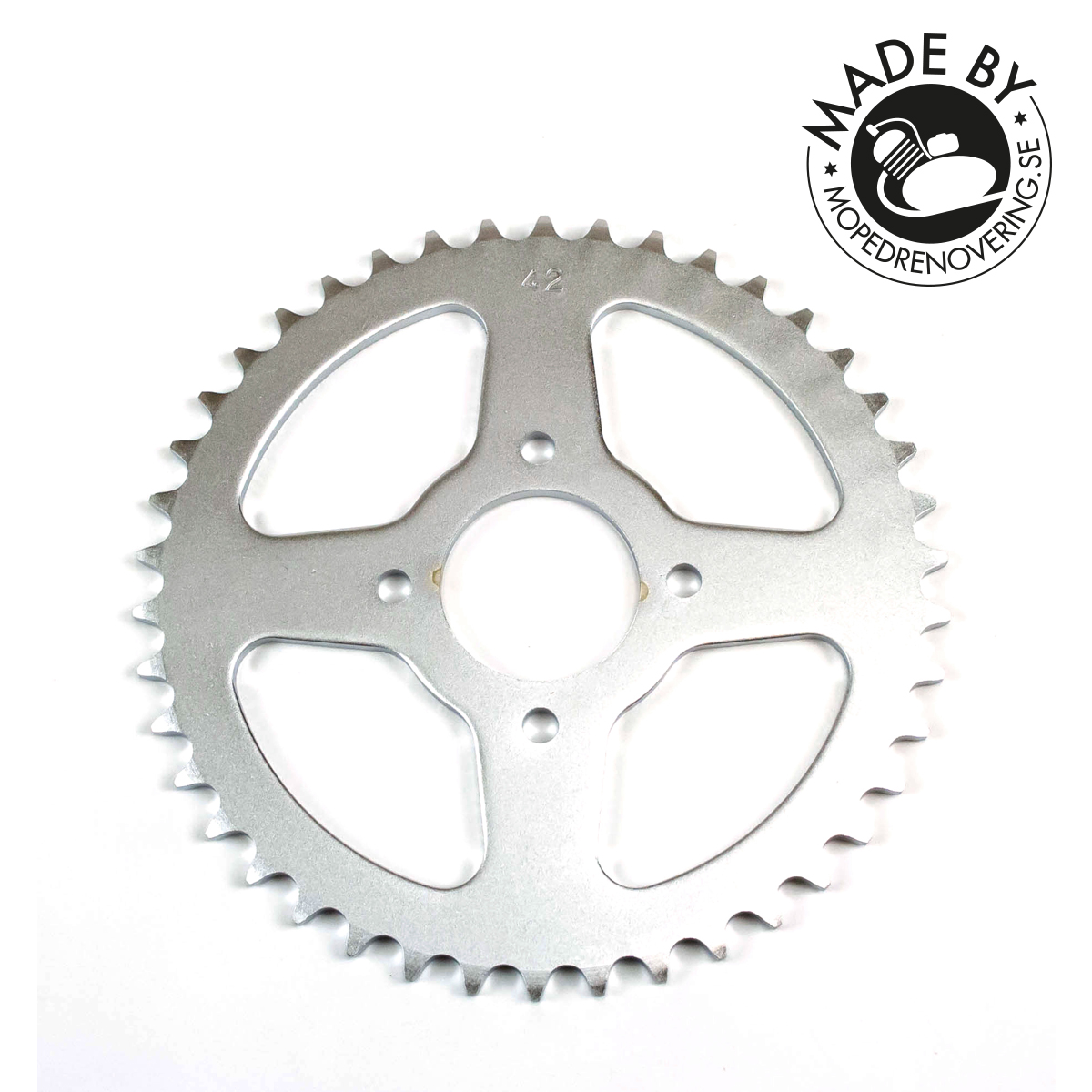 Hinterradantrieb Golden champ 42 T. Hergestellt von Mopedrenovering.