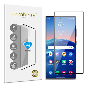 Bjornberry Samsung Galaxy S24 Ultra - Tempered Glas Screen Protector