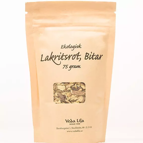 Lakritsrot hackad 75g