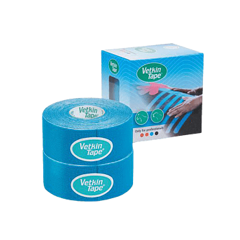 Vetkin Tape® Kinesio Tape 2 st 3cmx5m - Blue