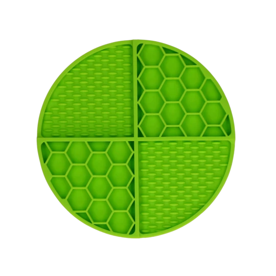 Eat Slow Live Longer Lick Mat Dimensions Circle - 13