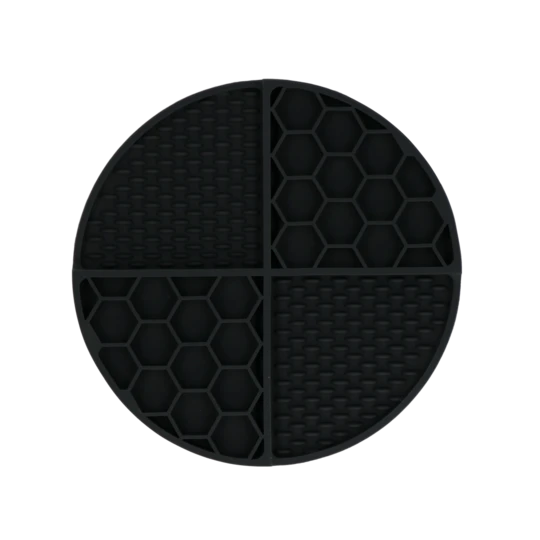 Eat Slow Live Longer Lick Mat Dimensions Circle - 11