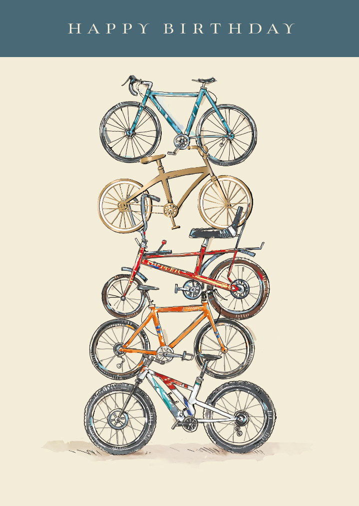 Enjoy The Ride, Greeting Card