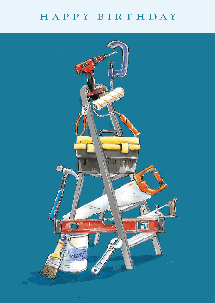 King Of Tools, Greeting Card